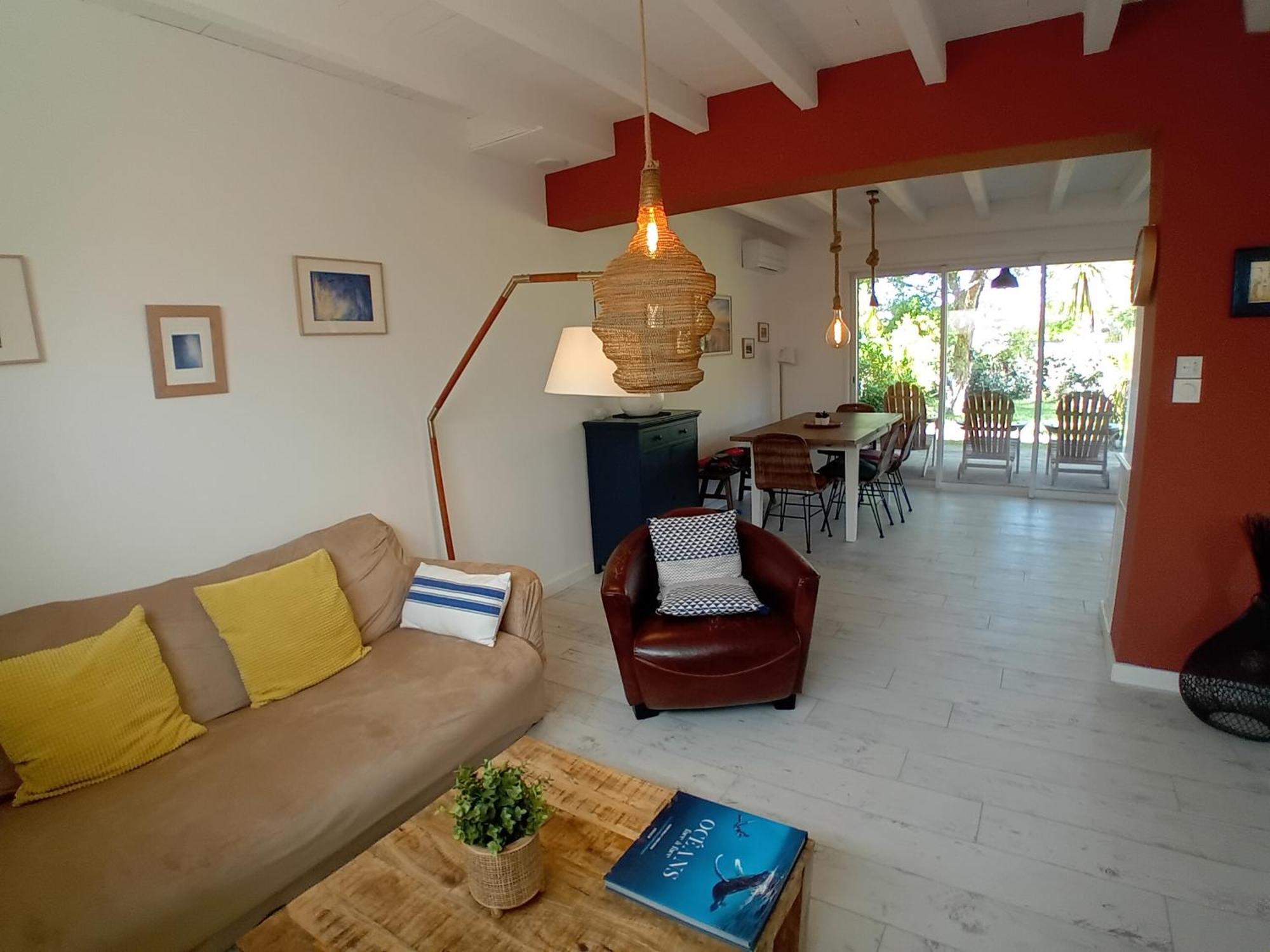 Maison Moderne A 200M De La Plage Avec Jardin Et Terrasse, 3 Chambres Pour 6 Personnes - Fr-1-239-1049 Лабен Екстериор снимка